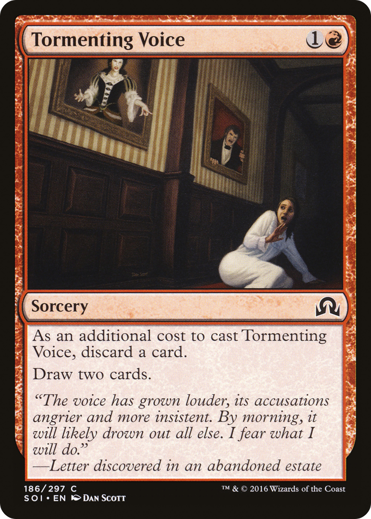 Tormenting Voice (186) Foil - Shadows over Innistrad