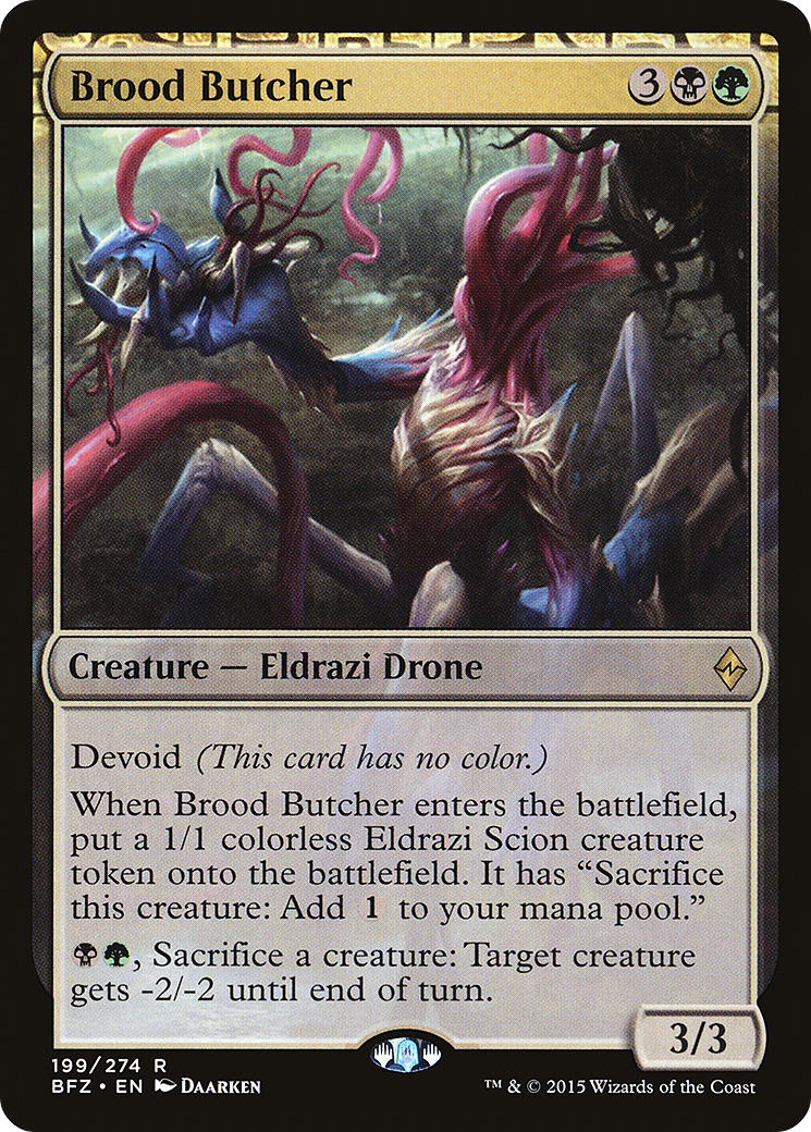 Brood Butcher (199) - Battle for Zendikar