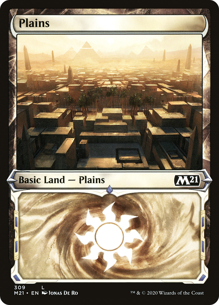 Plains (Showcase) (309) - Core Set 2021