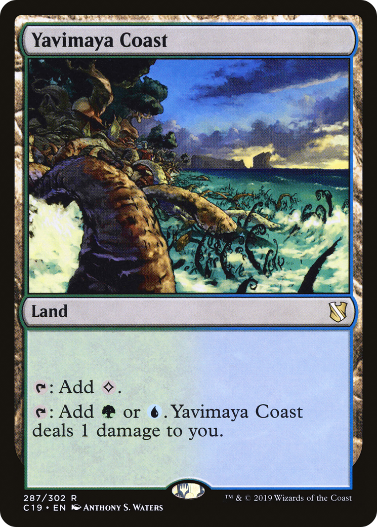Yavimaya Coast (287) - Commander 2019