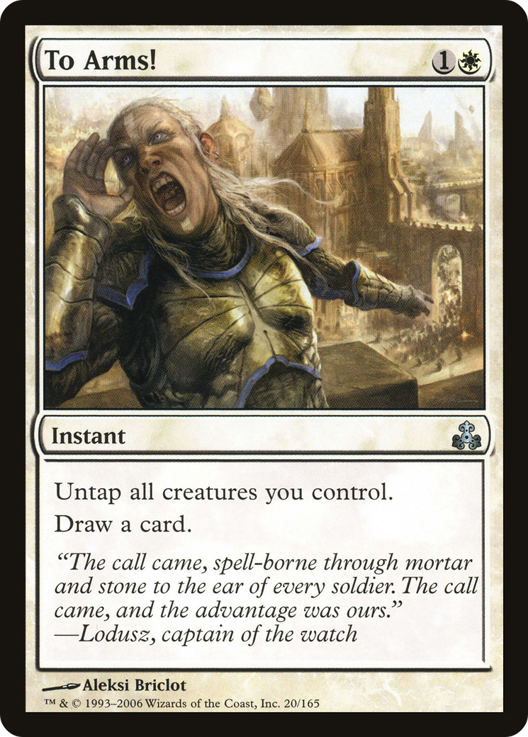 To Arms! (020) Foil - Guildpact