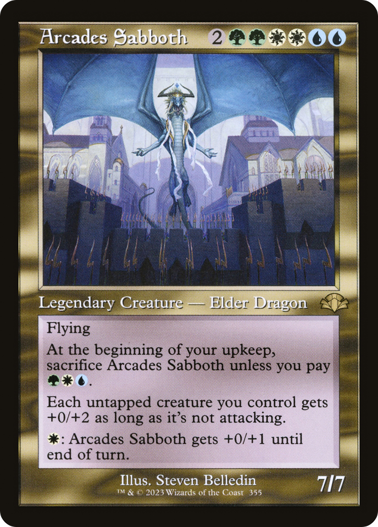 Arcades Sabboth (Retro) (355) - Dominaria Remastered