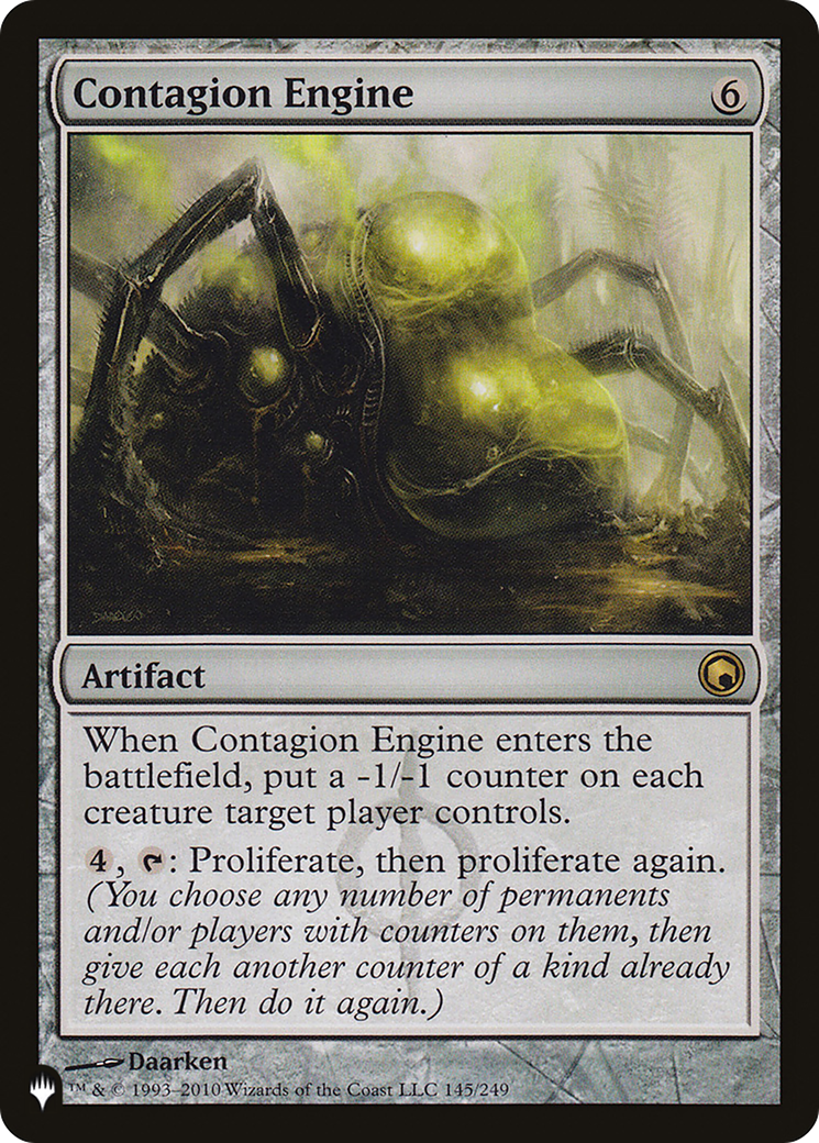 Contagion Engine (SOM-145) - The List