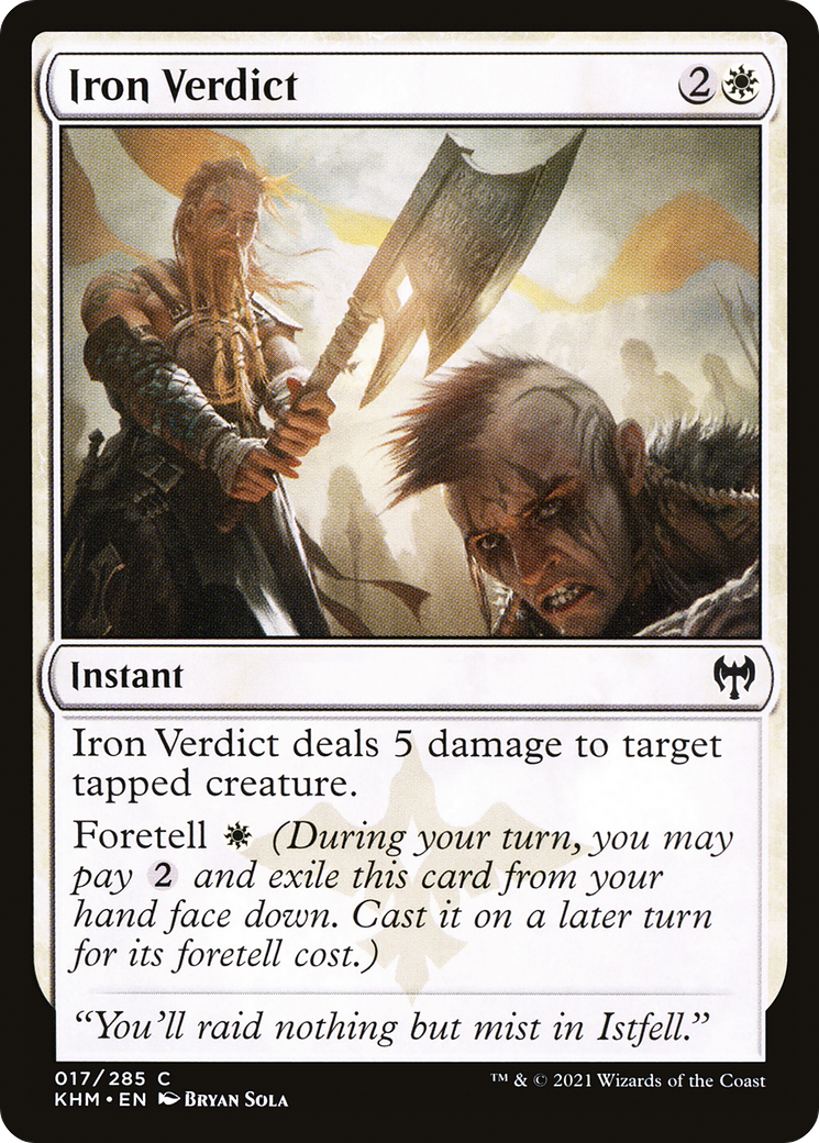 Iron Verdict (017) Foil - Kaldheim