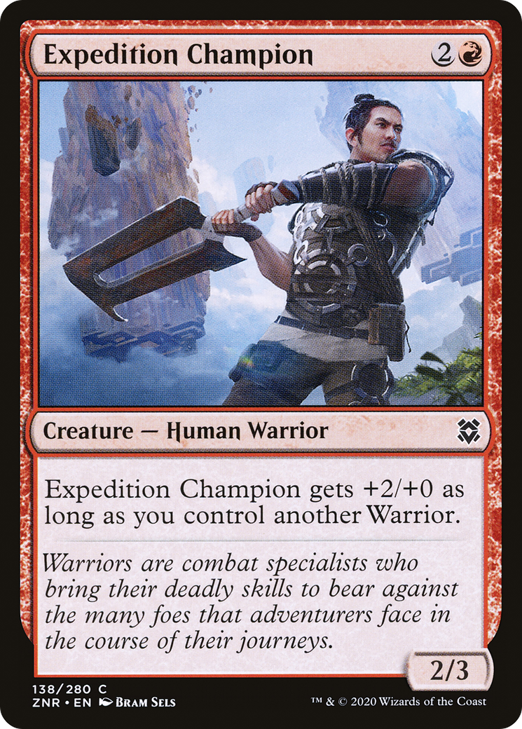 Expedition Champion (138) Foil - Zendikar Rising