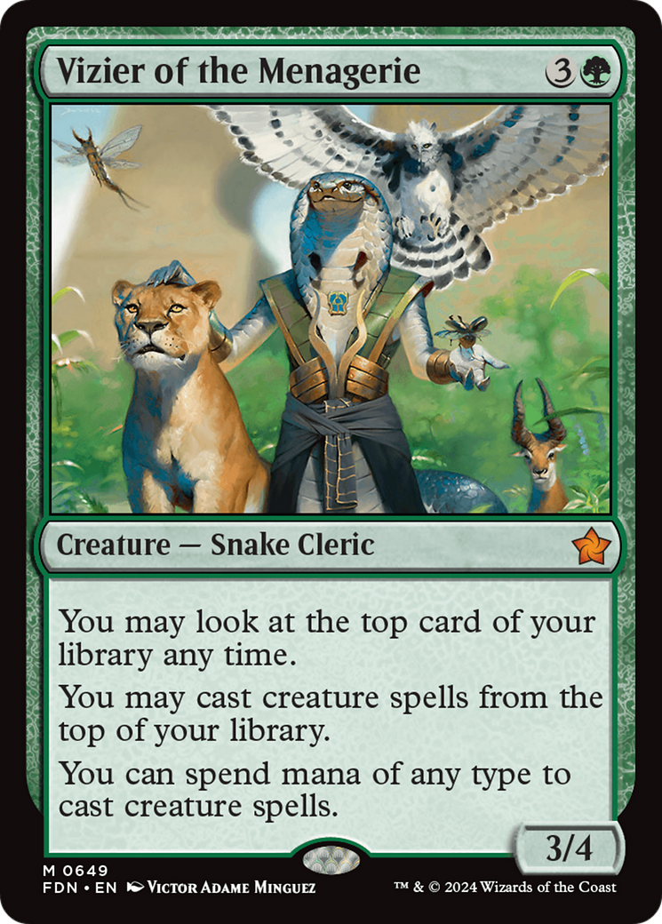 Vizier of the Menagerie (649) - Foundations