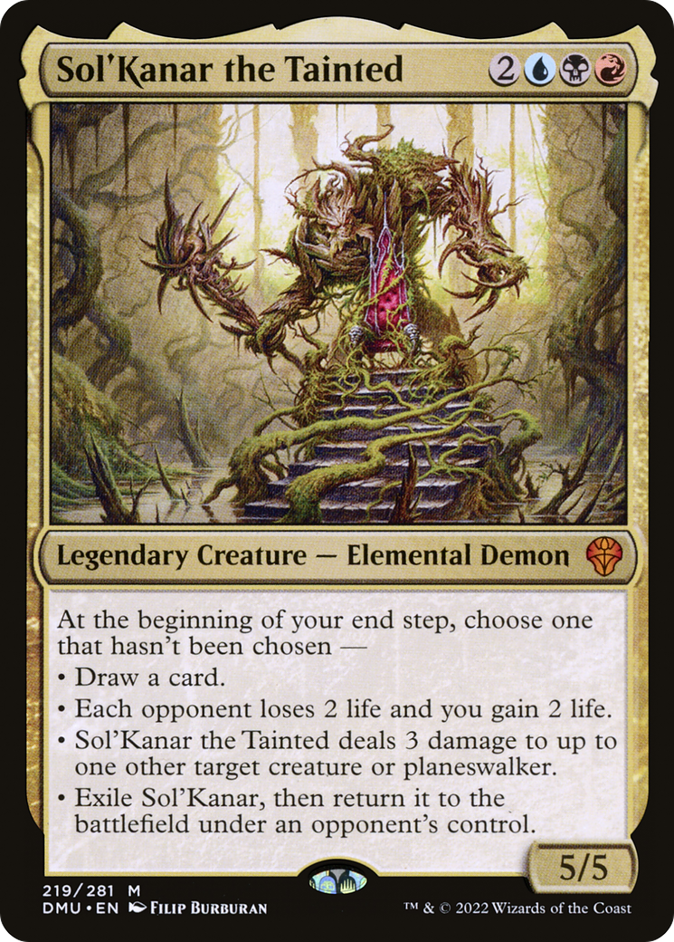 Sol'Kanar the Tainted (219) Foil - Dominaria United