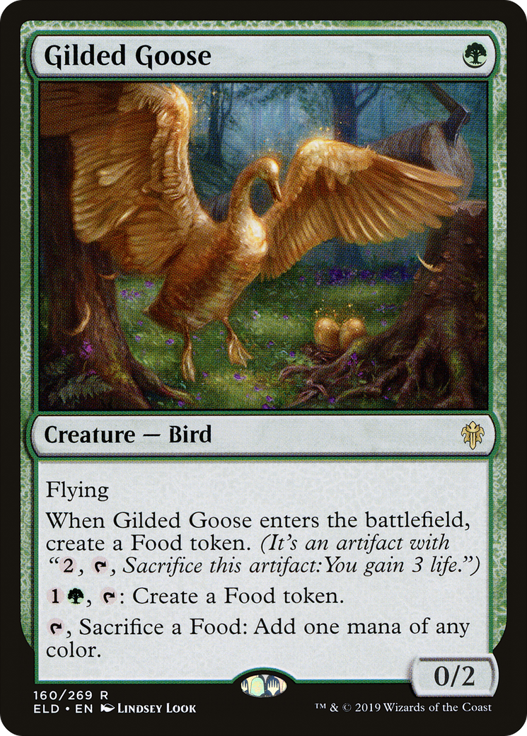 Gilded Goose (160) - Throne of Eldraine
