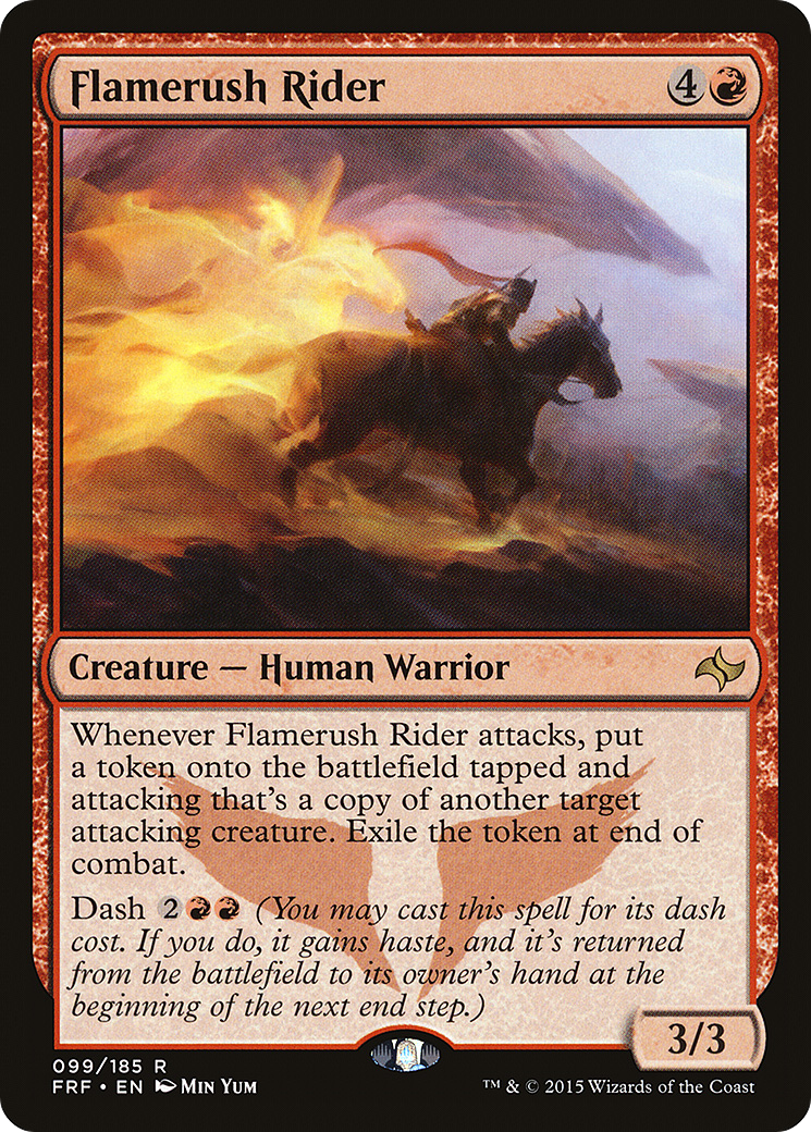 Flamerush Rider (099) - Fate Reforged