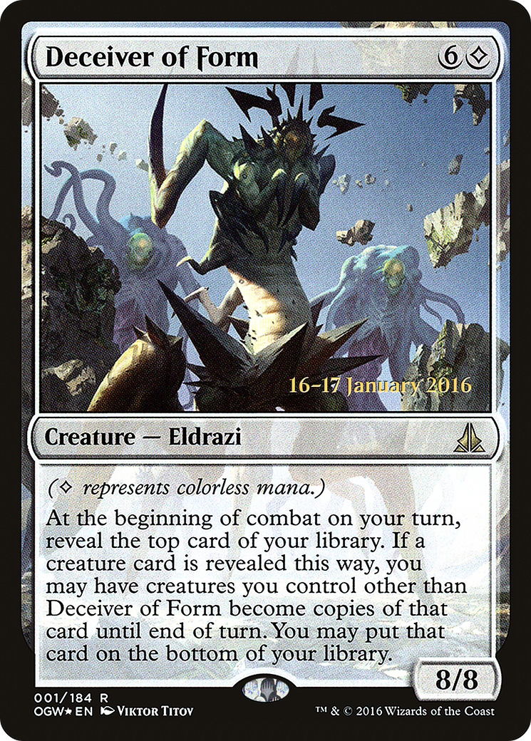 Deceiver of Form (01s) Foil - Oath of the Gatewatch Promos