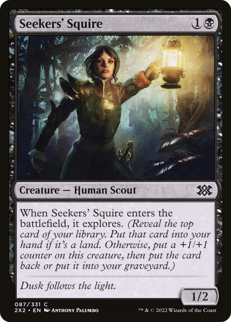 Seekers' Squire (087) Foil - Double Masters 2022