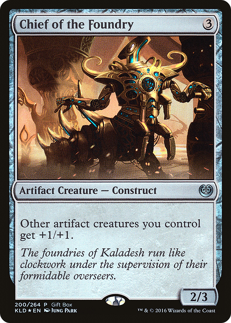 Chief of the Foundry (200) Foil - Kaladesh Promos