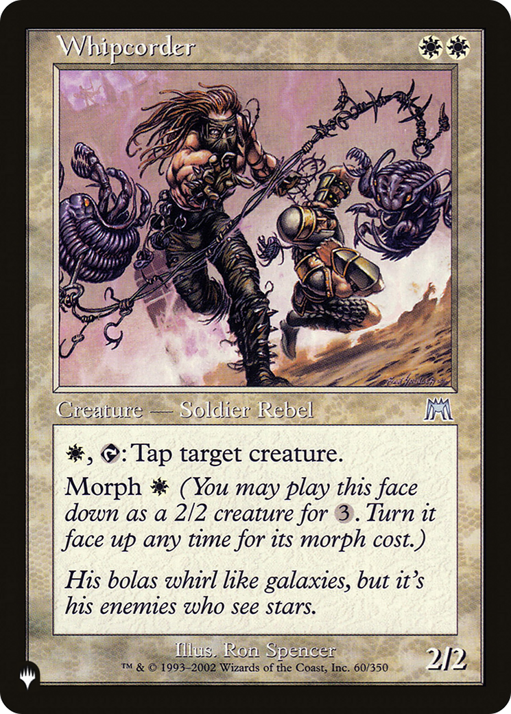 Whipcorder (Retro) (ONS-60) - The List