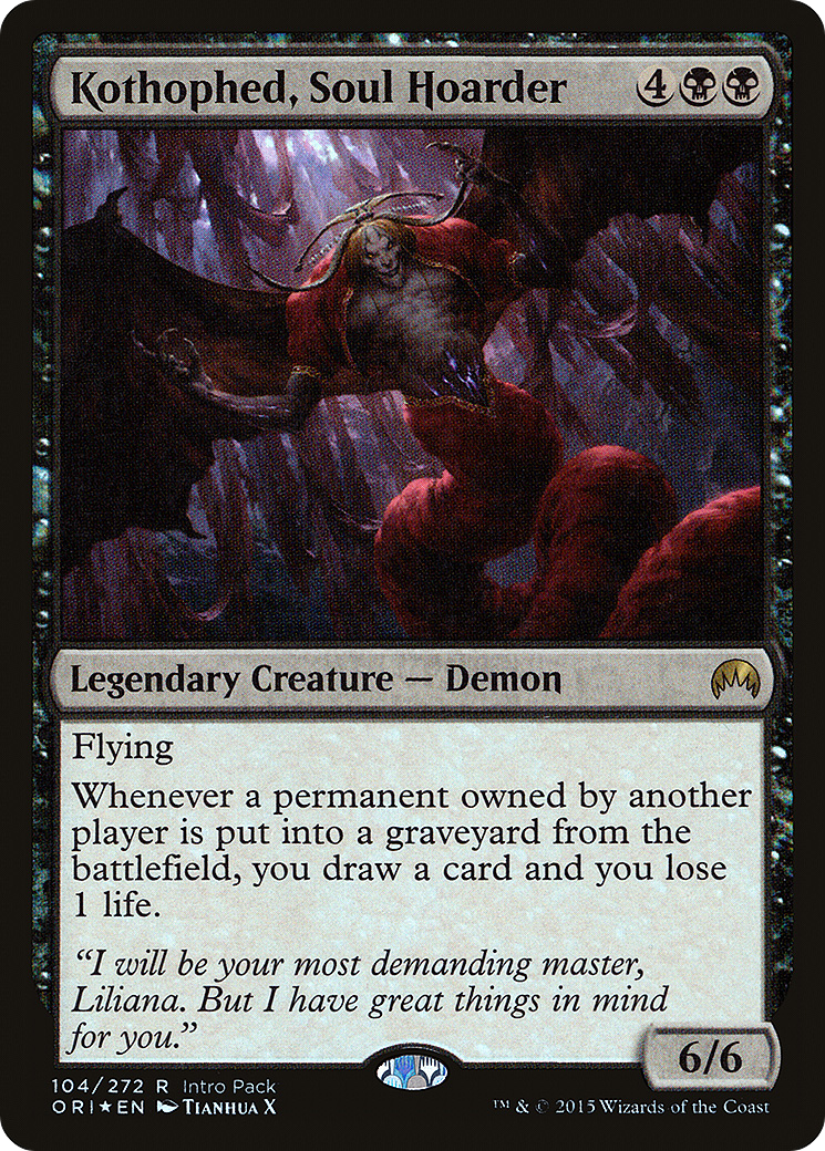 Kothophed, Soul Hoarder (104) Foil - Magic Origins Promos