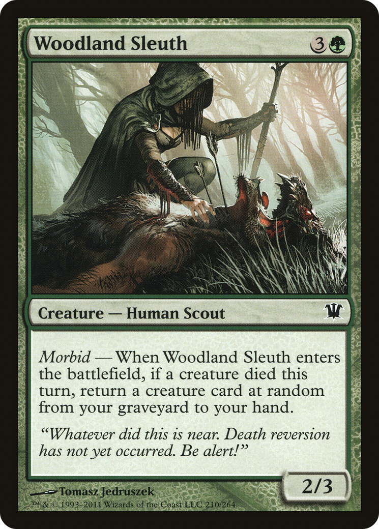 Woodland Sleuth (210) Foil - Innistrad