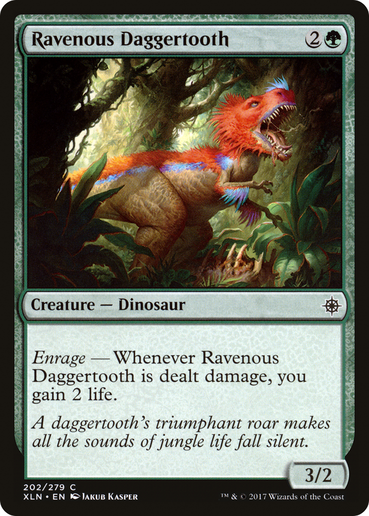 Ravenous Daggertooth (202) - Ixalan
