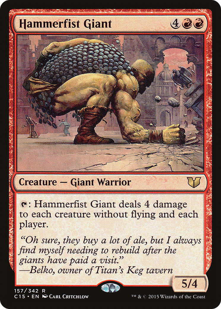 Hammerfist Giant (157) - Commander 2015