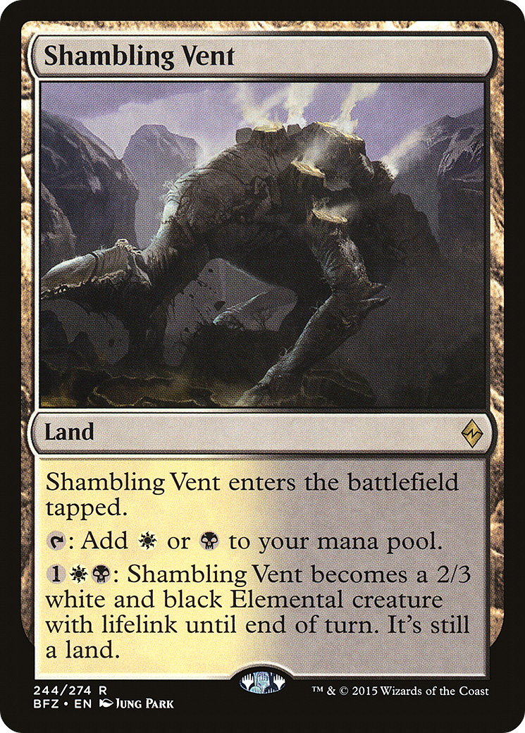 Shambling Vent (244) - Battle for Zendikar