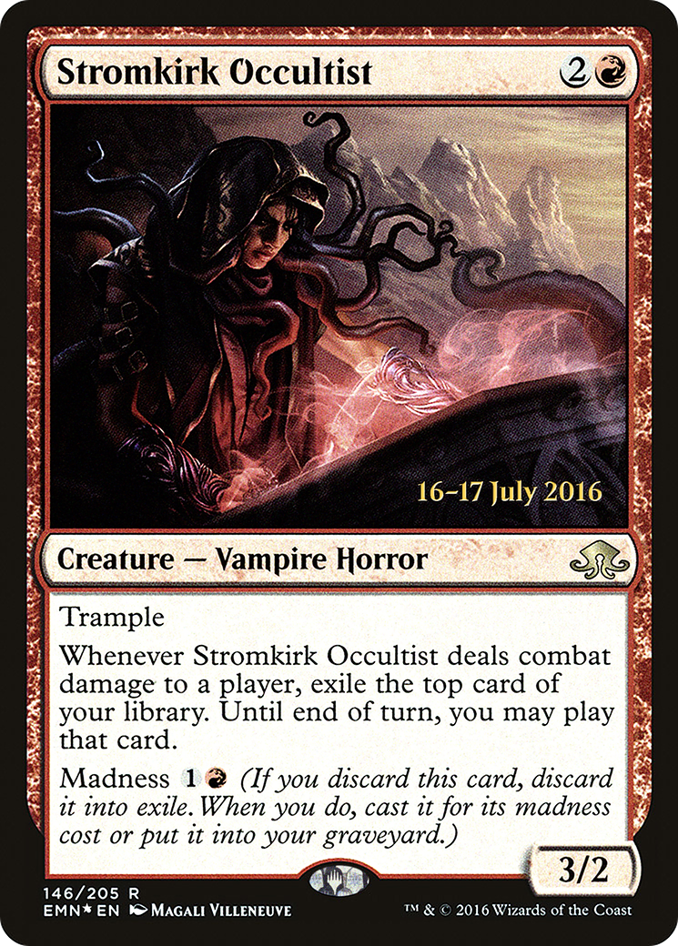 Stromkirk Occultist (146) Foil - Eldritch Moon Promos