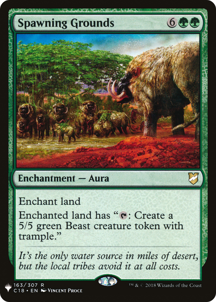 Spawning Grounds (C18-163) - The List