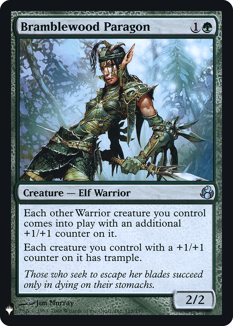 Bramblewood Paragon (MOR-115) Foil - The List