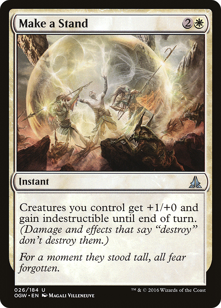 Make a Stand (026) Foil - Oath of the Gatewatch