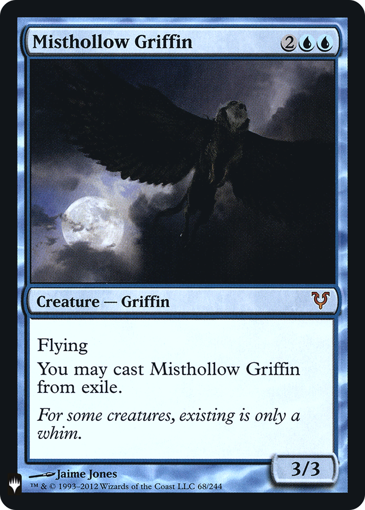 Misthollow Griffin (AVR-68) Foil - The List