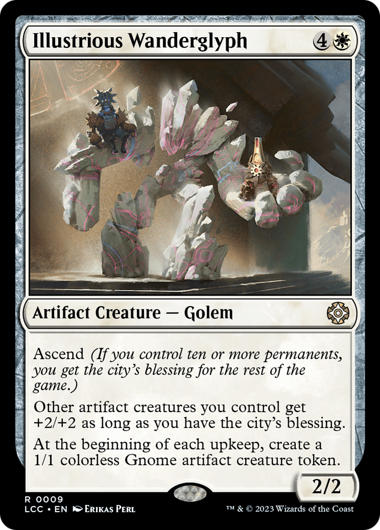 Illustrious Wanderglyph (009) - The Lost Caverns of Ixalan Commander