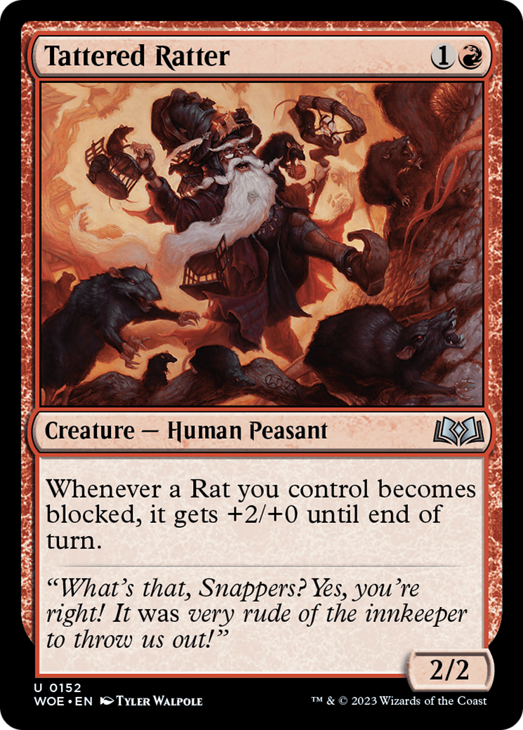 Tattered Ratter (152) - Wilds of Eldraine