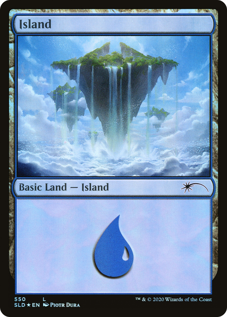 Island (550) Foil - Secret Lair Drop