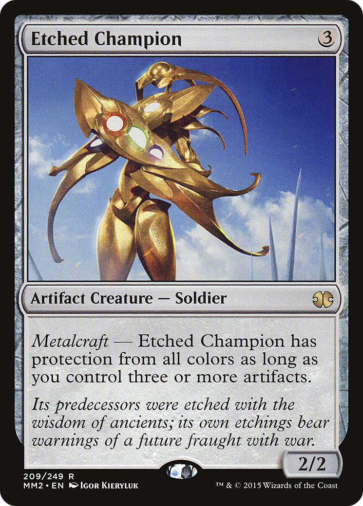 Etched Champion (209) - Modern Masters 2015