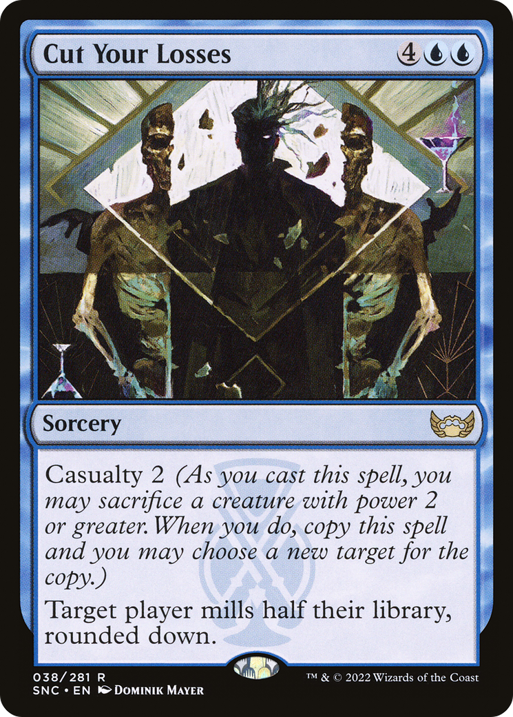 Cut Your Losses (038) Foil - Streets of New Capenna
