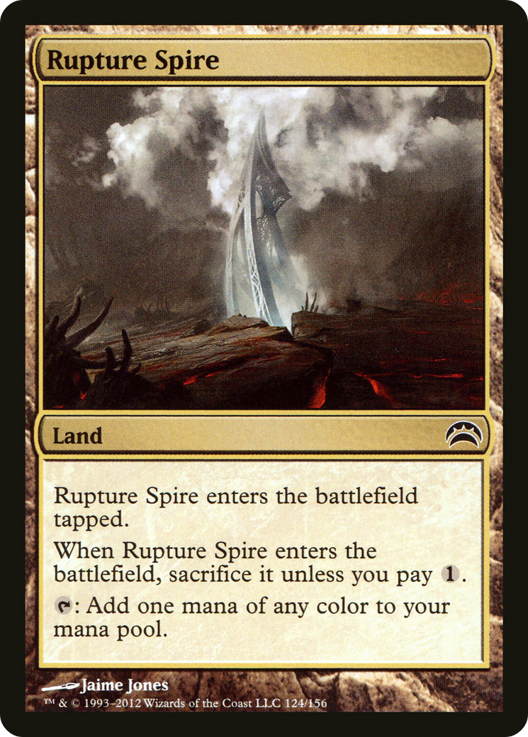 Rupture Spire (124) - Planechase 2012
