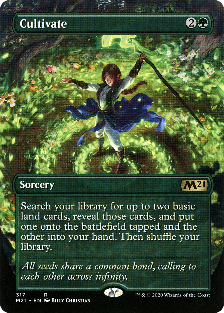 Cultivate (317) Foil - Core Set 2021