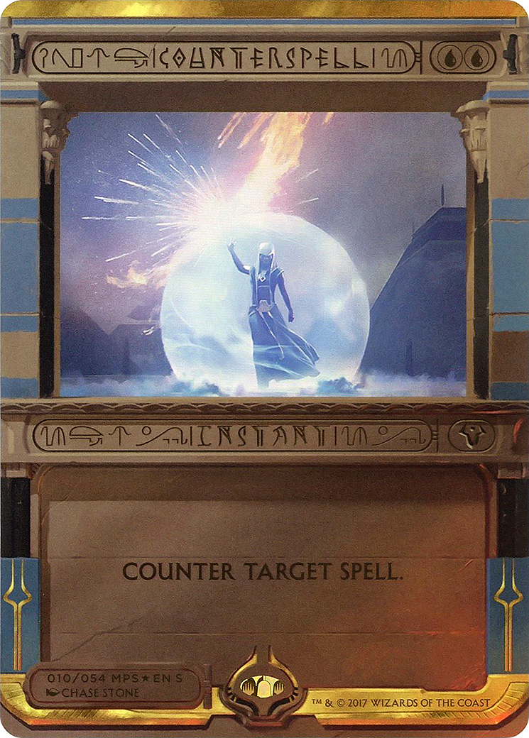 Counterspell (010) Foil - Amonkhet Invocations