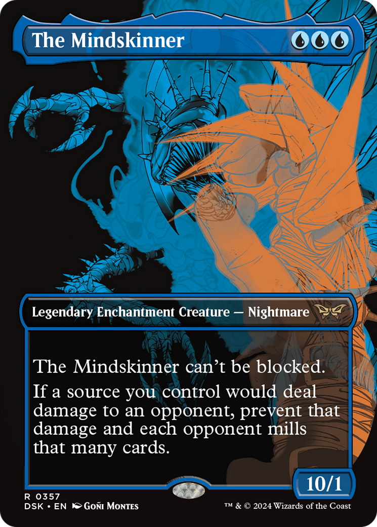 The Mindskinner (Showcase) (357) Foil - Duskmourn: House of Horror