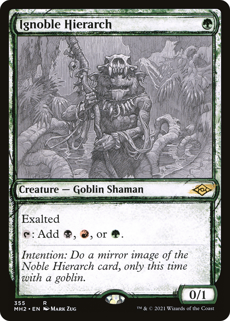 Ignoble Hierarch (Showcase) (355) Foil - Modern Horizons 2