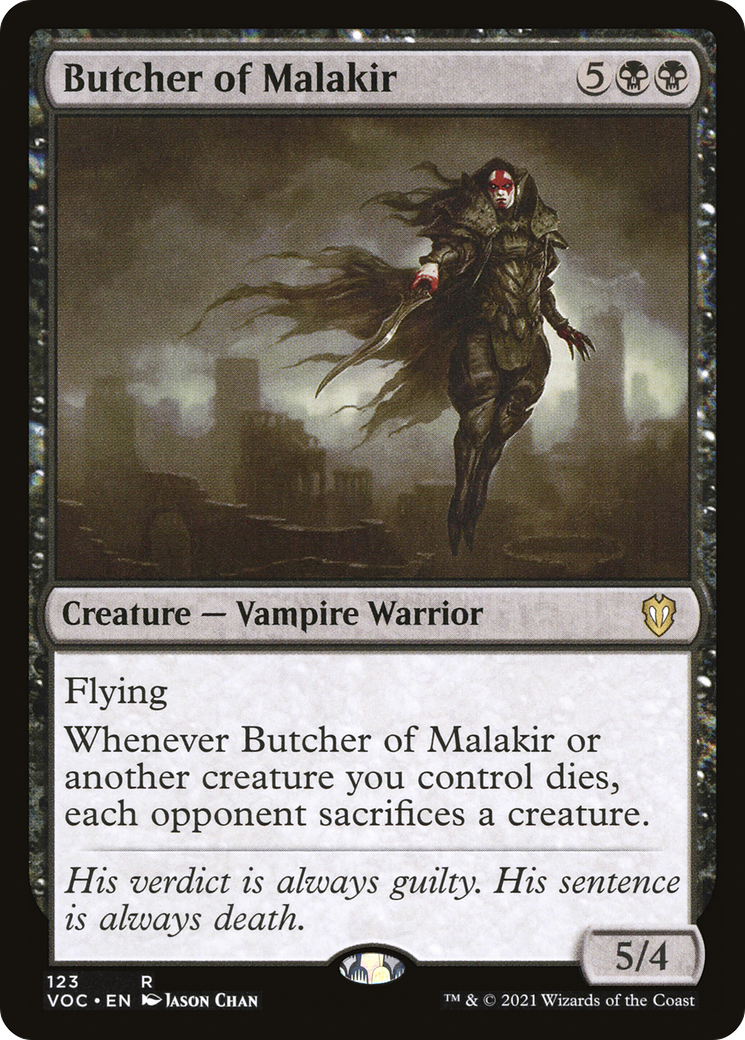Butcher of Malakir (123) - Crimson Vow Commander