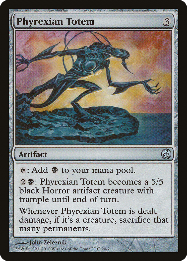 Phyrexian Totem (020) - Duel Decks: Phyrexia vs. the Coalition