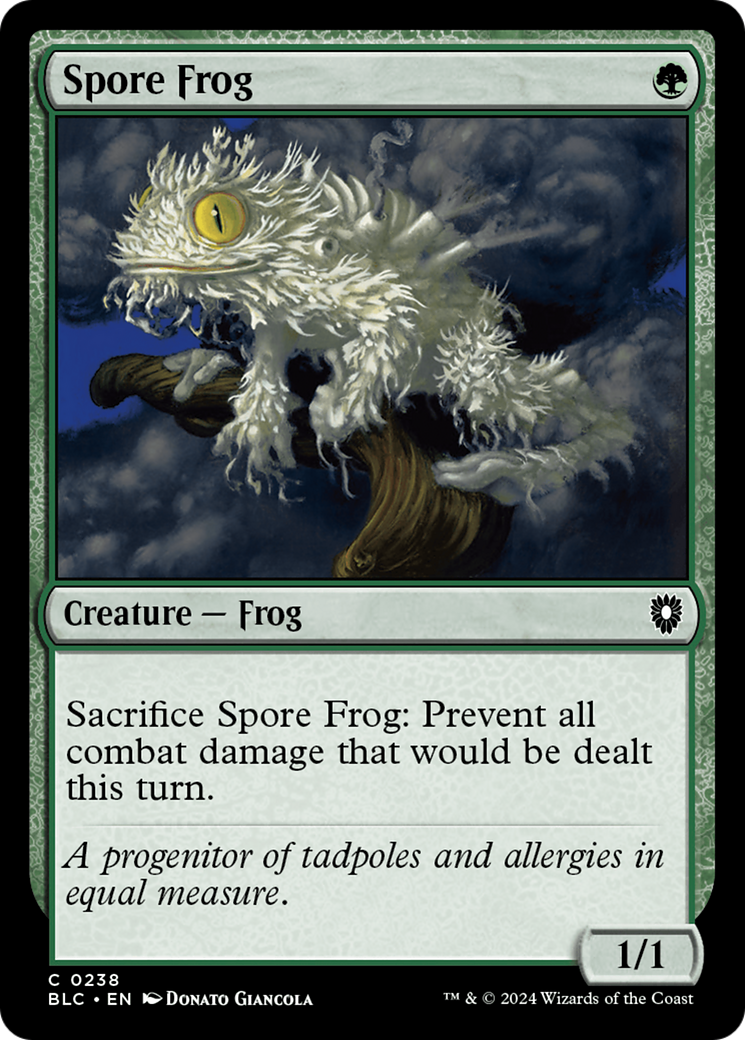 Spore Frog (238) - Bloomburrow Commander