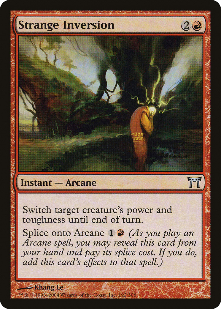 Strange Inversion (192) - Champions of Kamigawa