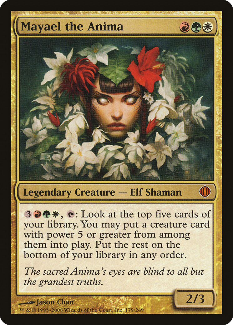 Mayael the Anima (179) Foil - Shards of Alara