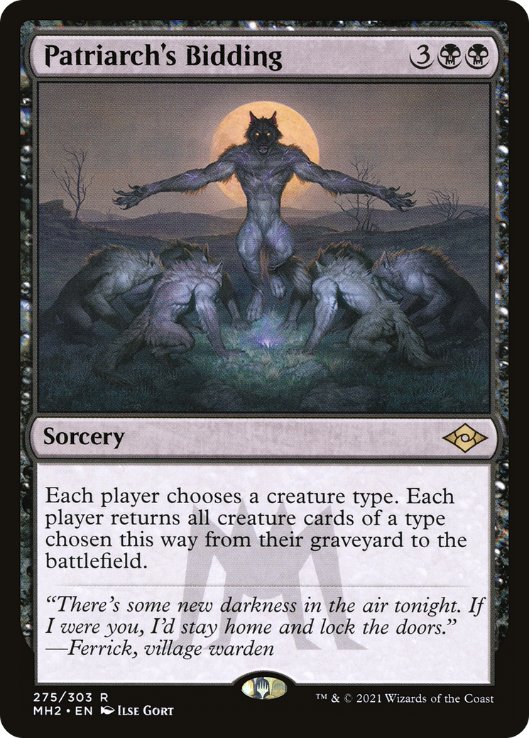 Patriarch's Bidding (275) - Modern Horizons 2