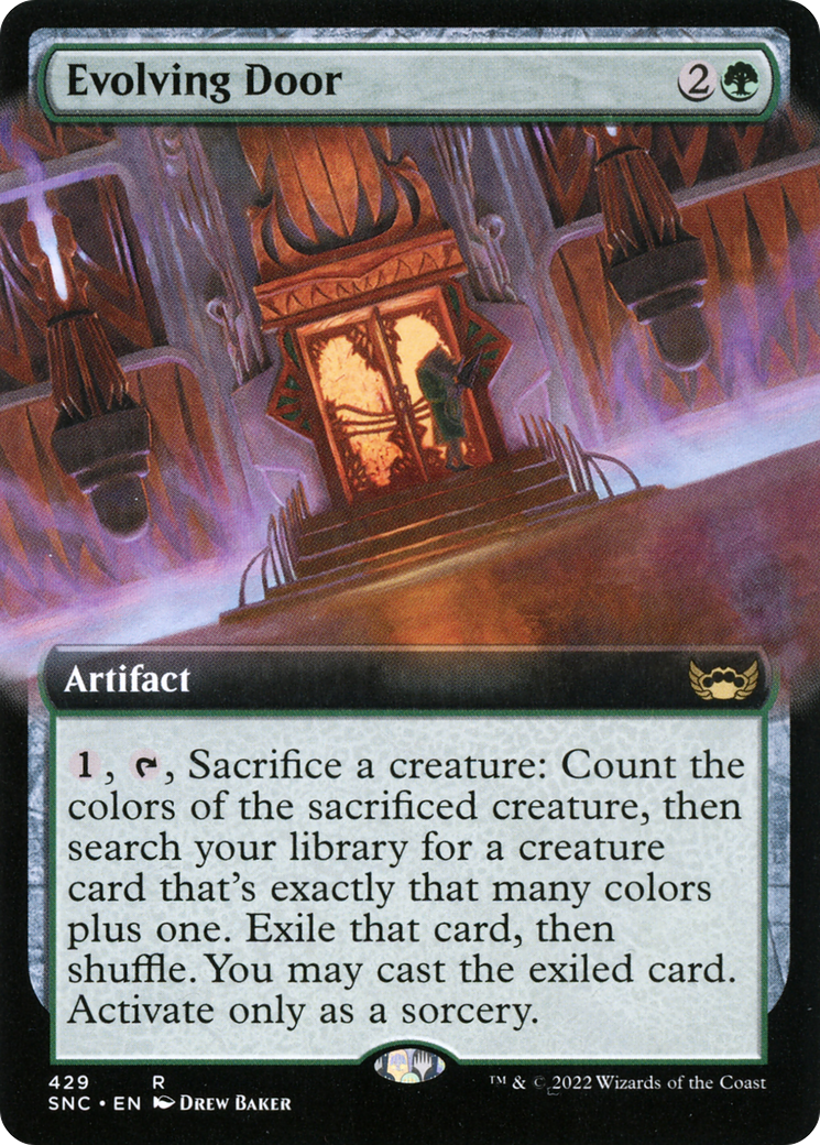 Evolving Door (Extended Art) (429) - Streets of New Capenna