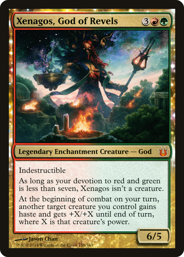 Xenagos, God of Revels (156) - Born of the Gods