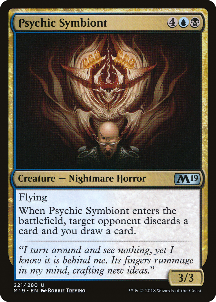 Psychic Symbiont (221) - Core Set 2019