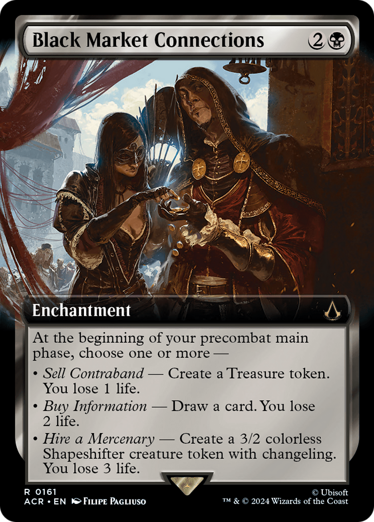 Black Market Connections (Extended Art) (161) Foil - Assassin's Creed