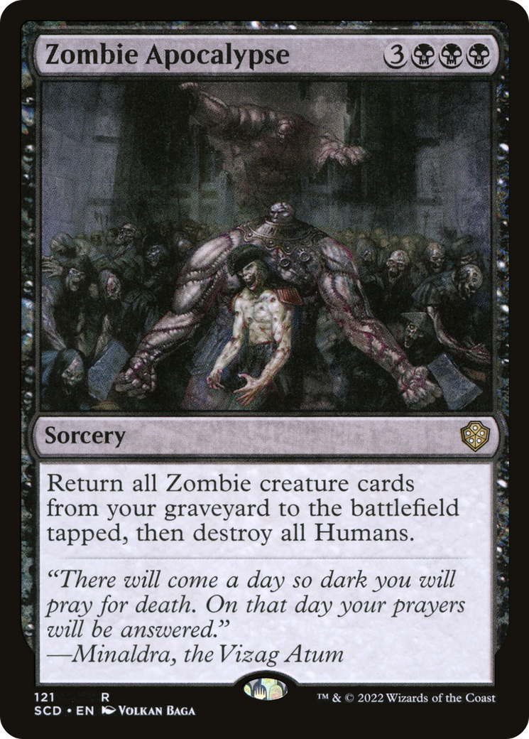 Zombie Apocalypse (121) - Starter Commander Decks