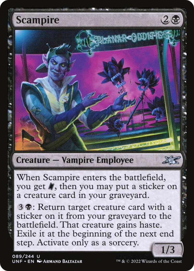 Scampire (089) Foil - Unfinity