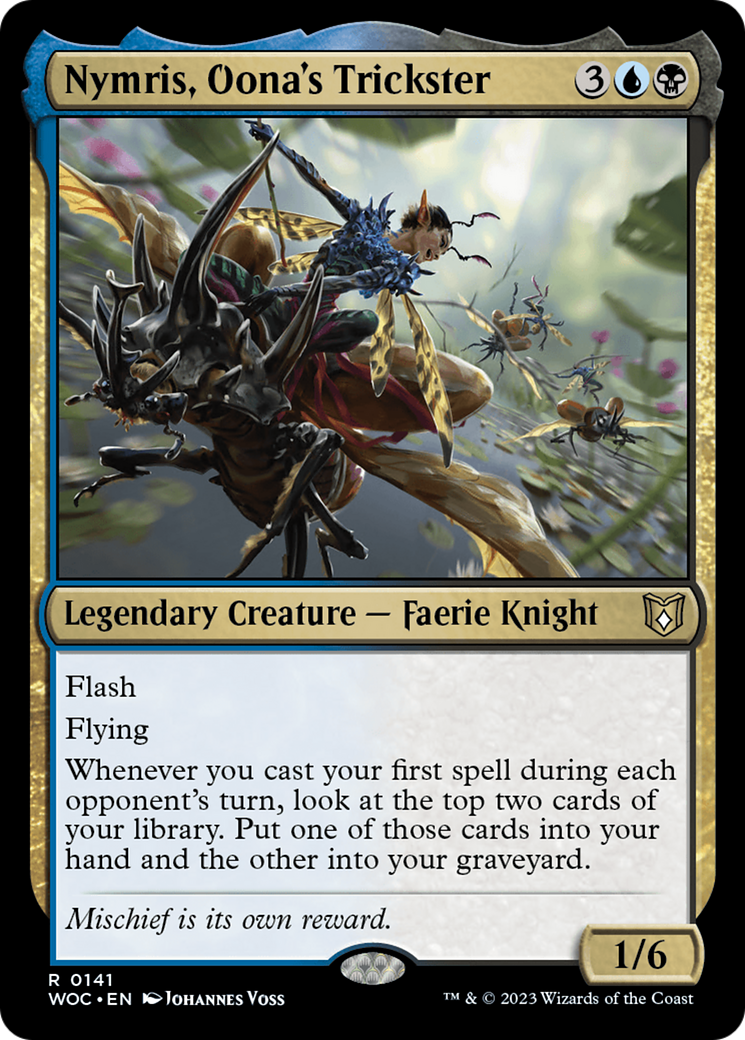 Nymris, Oona's Trickster (141) - Wilds of Eldraine Commander